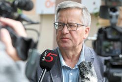 Komorowski: Zełenski pręży mięśnie, a niedźwiedź jeszcze żyw i hasa w lesie