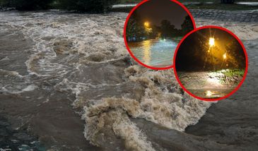 Śląskie: Poziom wody rośnie błyskawicznie. Prawie 2 metry w 10 minut