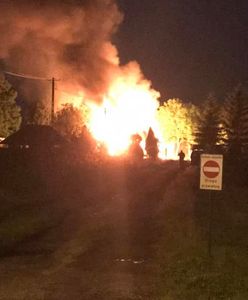 Stara Wieś. Wybuch gazu niedaleko Pruszkowa. Jedna osoba w ciężkim stanie, akcja LPR