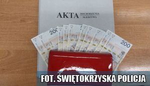 Sprawca kradzieży portfela zatrzymany. W portfelu było ponad 2000 zł