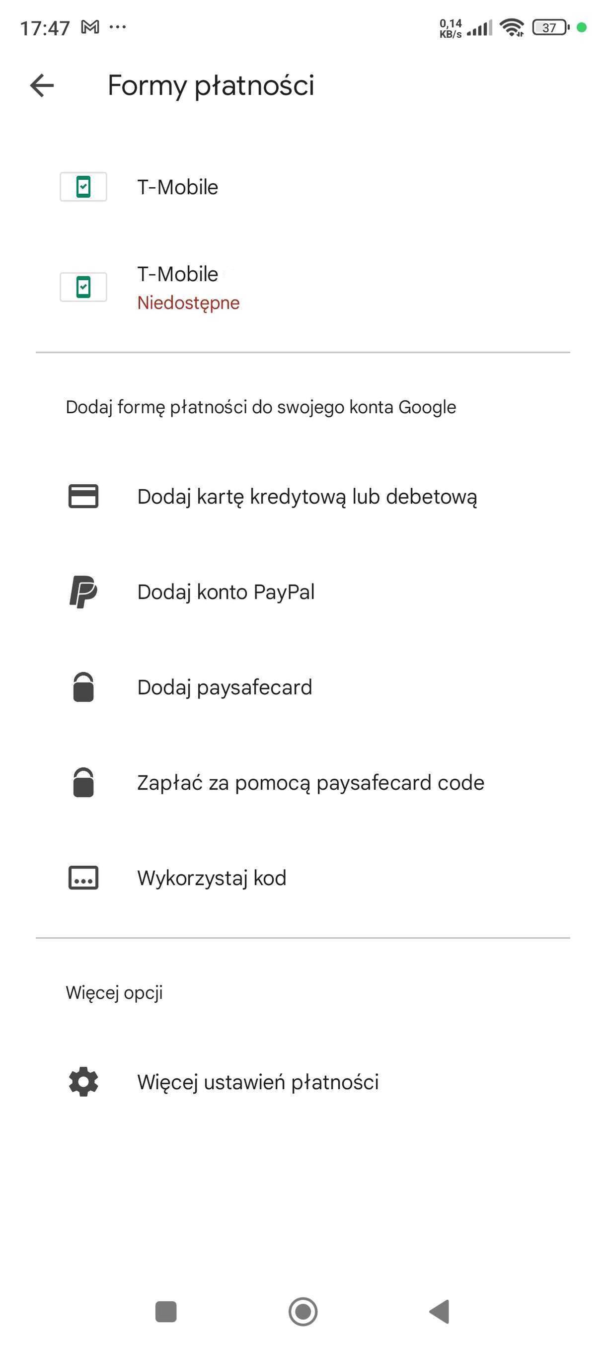 Google Play: jak dodać formę płatności?