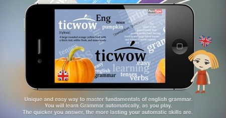 Aplikacja Dnia: Ticwow Eng - ucz się angielskiego, grając w kółko i krzyżyk. Rozdajemy promo kody!