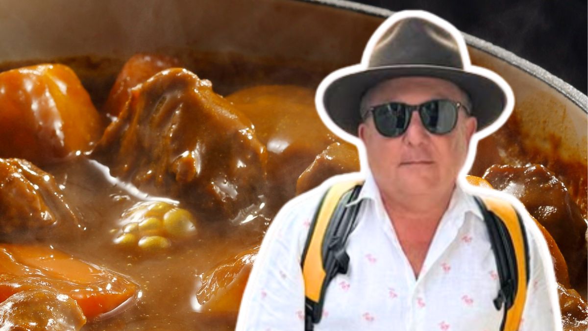 Robert Makłowicz dba o to, by gulasz był gęsty