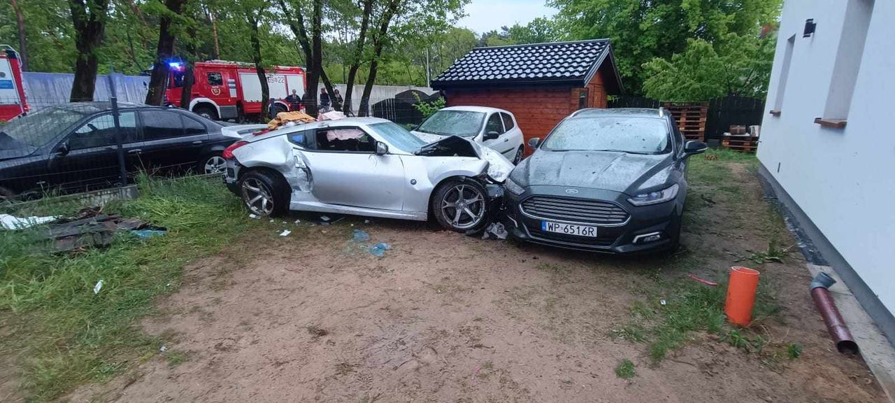 Pasażerka z ciężkimi obrażeniami ciała po zdarzeniu w Bielinie!