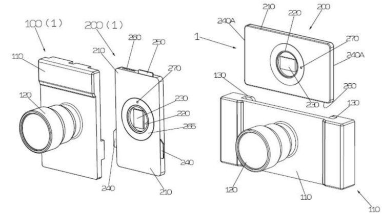 Modułowy aparat łączony ze smartfonem? Yongnuo pokazuje nowy patent 2