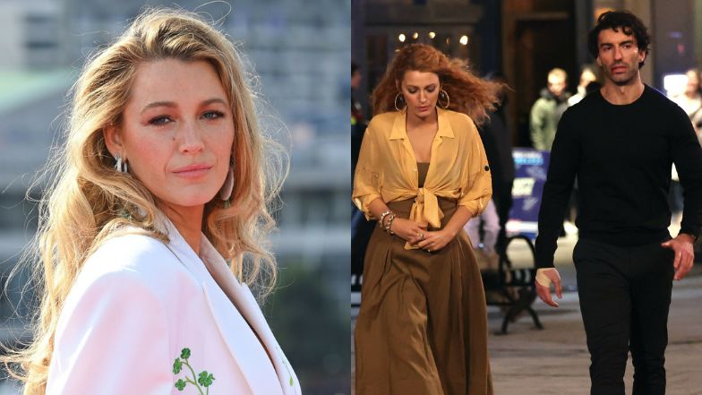 "Take your friends and wear flowers," or how Blake Lively promotes a film about domestic violence