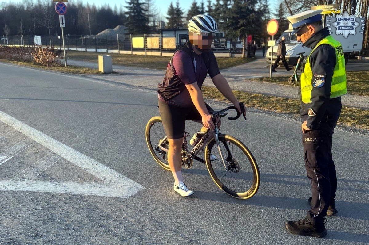 Rowerzysta zapłaci 2500 zł. Policjanci nie będą się patyczkować