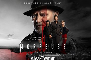 Plakat serialu "Morfeusz" na SkyShowtime