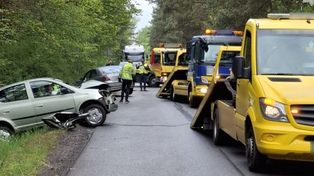 Śląskie. Brał amfetaminę, a potem wsiadł do auta i ruszył w trasę. 25-latek doprowadził do groźnego wypadku