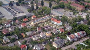 Prawobrzeże Szczecina 20 lat temu. Tak wyglądało z lotu ptaka [ZDJĘCIA]