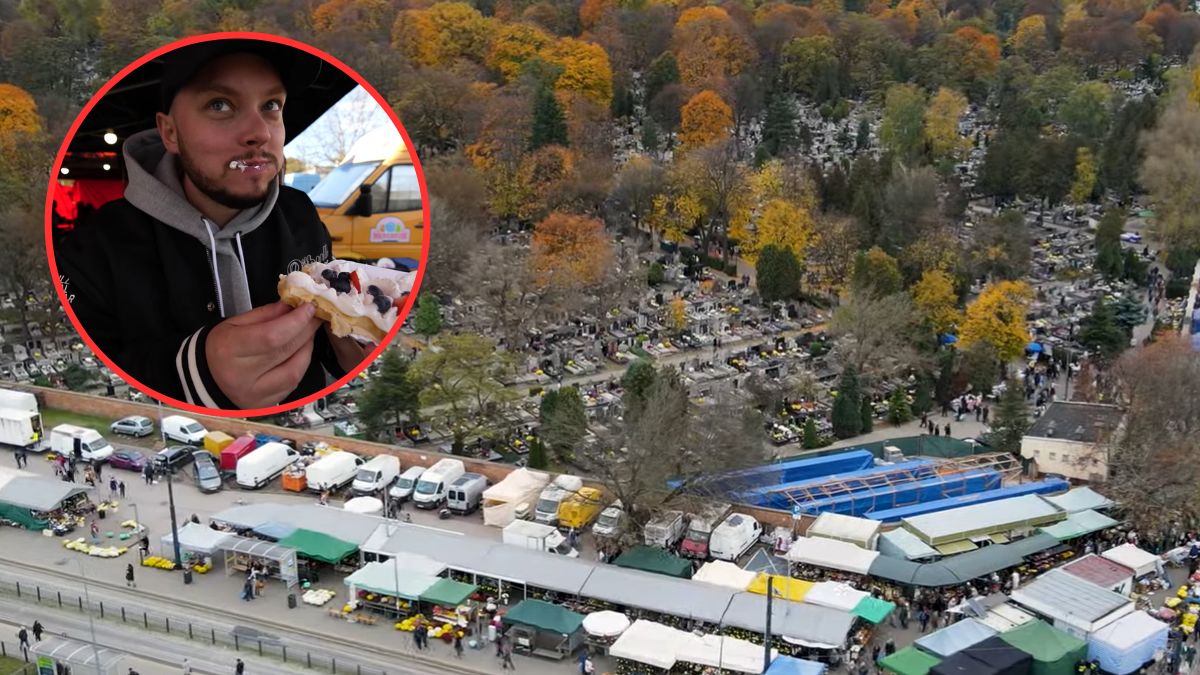Książulo sprawdził, jakie jedzenie serwowali pod cmentarzem. Był w szoku