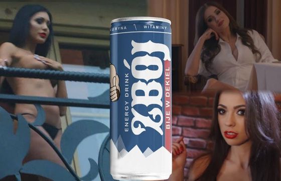 Reklamy napoju Zbój Energy Drink przedmiotowo traktują kobiety (wideo)