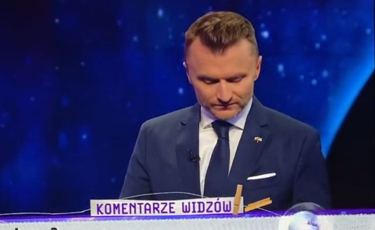 Jacoń komentuje "żart" w TVN24. "Zapamiętajcie moją twarz"