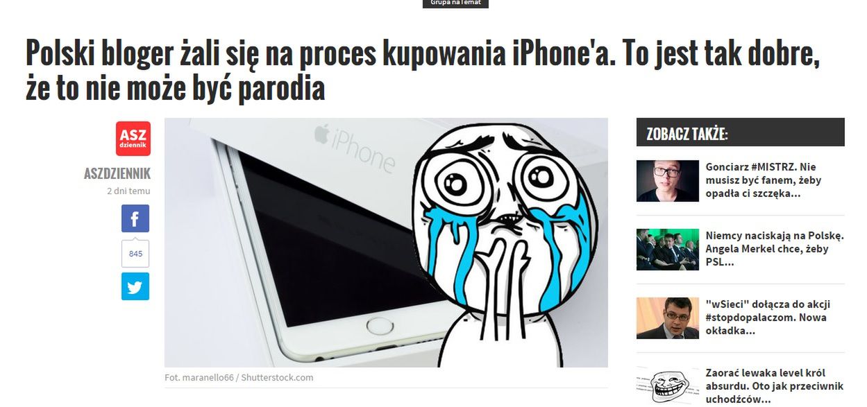 Śmiejesz się z wyjeżdżających po nowego iPhone'a? Nawet nie wiesz, ile osób obrażasz 2