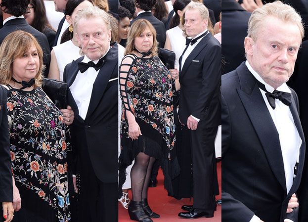 Olbrychski z żoną na czerwonym dywanie w Cannes (ZDJĘCIA)