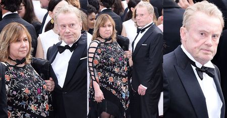 Olbrychski z żoną na czerwonym dywanie w Cannes (ZDJĘCIA)