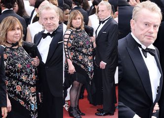 Olbrychski z żoną na czerwonym dywanie w Cannes (ZDJĘCIA)