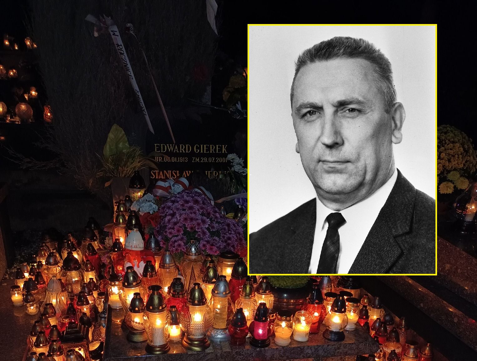 Grób Edwarda Gierka