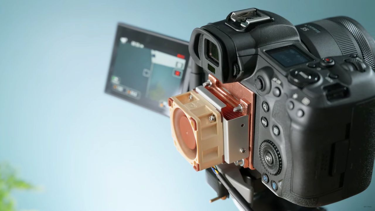 Co zrobić, by Canon EOS R5 nie przegrzewał się przy 8K? Chłodzić cieczą?