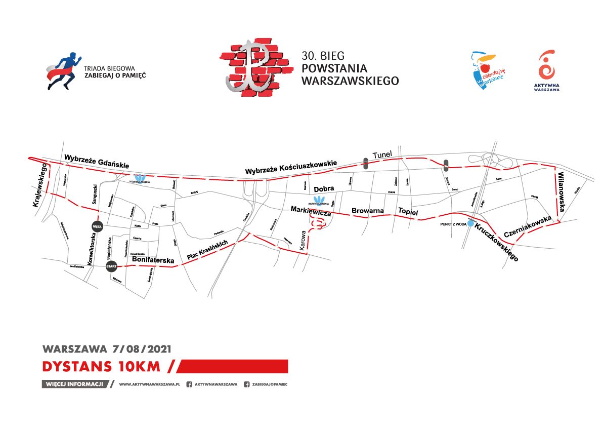 Warszawa. Mapa BPW 