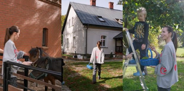 Tak wygląda 100-LETNI DOM Moniki Hoffman-Piszory: własne przedszkole, kucyki z adopcji, wielki sad... (ZDJĘCIA)
