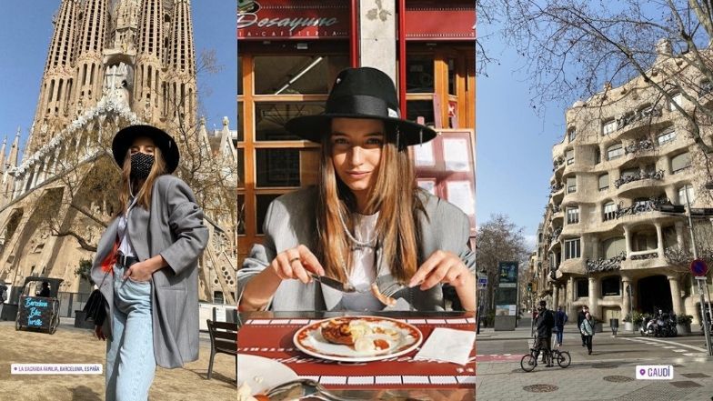 Julia Wieniawa wybrała się do Barcelony