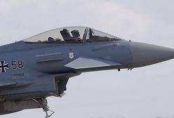 Niemieckie Eurofightery w Malborku. To odpowiedź Bundeswehry