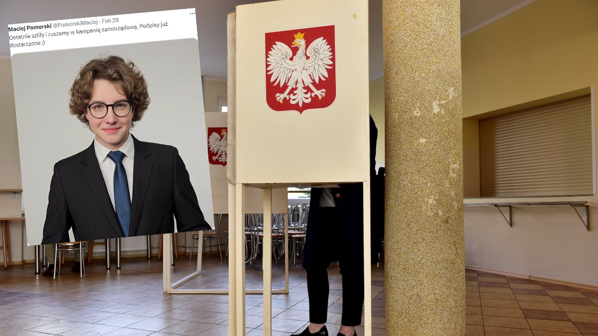 Maciej Pomorski jednym z najmłodszych radnych w Polsce