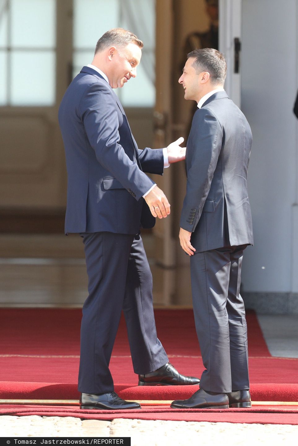 Andrzej Duda i Wołodymyr Zełenski
