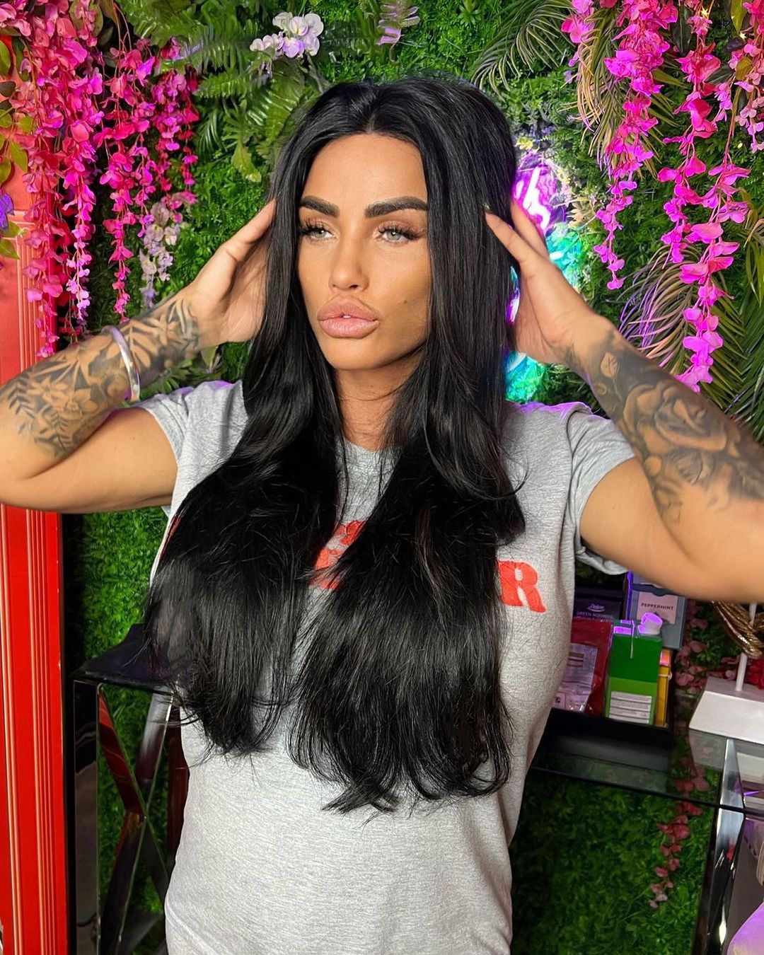 Katie Price przed zabiegiem