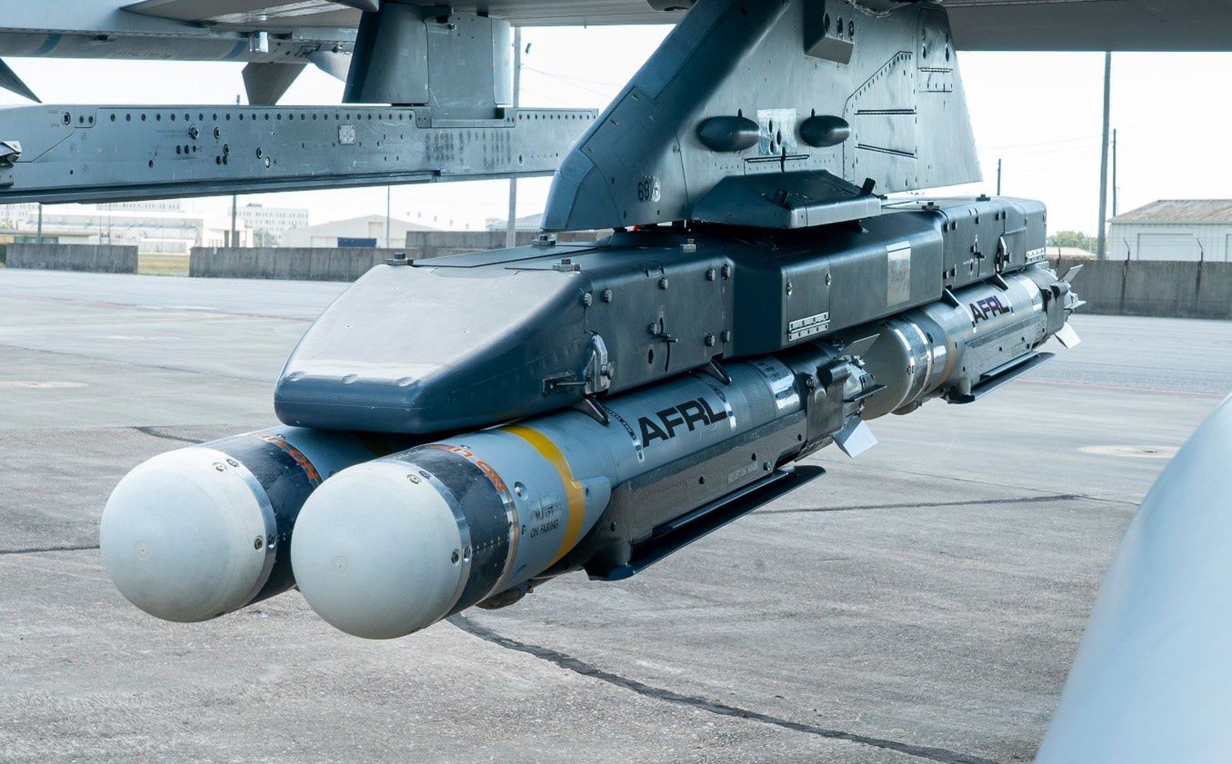 Bomby wykorzystane podczas testów AFRL
