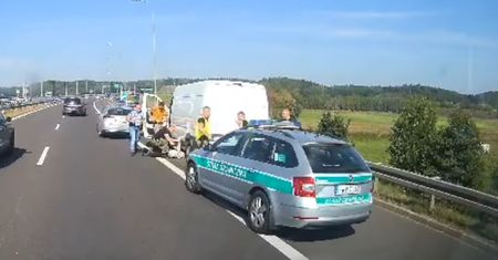 Gonili 17-latka na S3. Jest nagranie z pościgu
