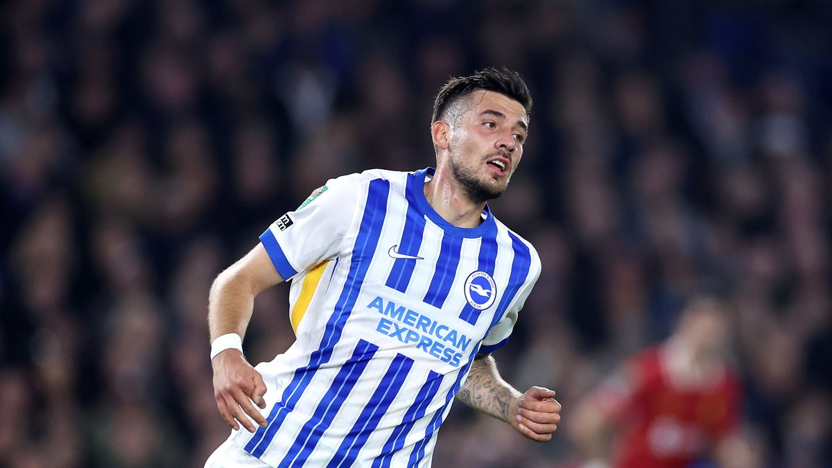 Jakub Moder grał w angielskim Brighton & Hove Albion