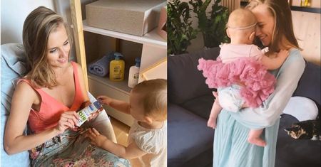 Internauci zarzucają Kaczorowskiej HIPOKRYZJĘ: "Mamy reklamy Emilki z pieluszkami, odżywkami, talerzykami... gdzie tu PRYWATNOŚĆ?"