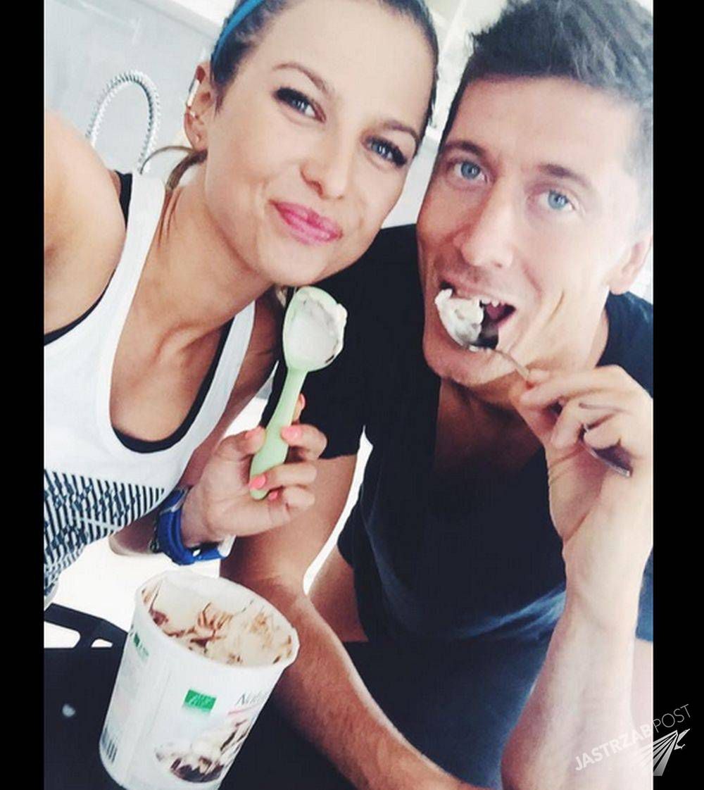 Anna Lewandowska, Robert Lewandowski
Fotografia: screen z Facebook.com