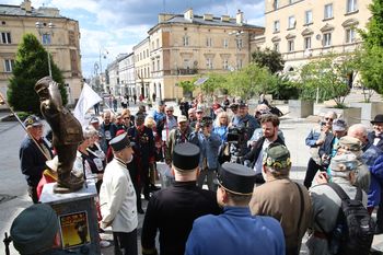 Miłośnicy dobrego wojaka Szwejka spotkali się w centrum Kielc