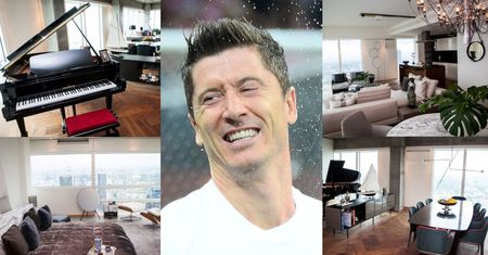 Tak wygląda LUKSUSOWY APARTAMENT Roberta Lewandowskiego w centrum Warszawy (ZDJĘCIA)