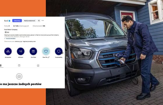 Ford wyczyścił swoje profile na Instagramie. To element nowej kampanii