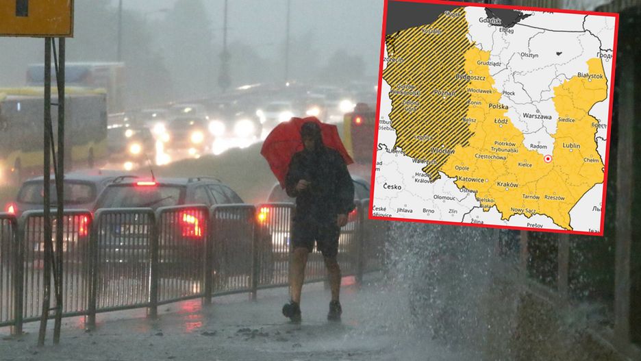 Nadciągają kolejne burze z gradem. IMGW ostrzega przed groźnymi ulewami