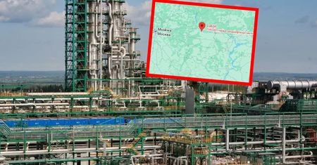 Celny cios Ukraińców. Kolejna rafineria Putina płonie