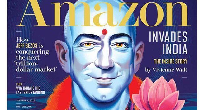 „Fortune” przeprasza za okładkę z Jeffem Bezosem w roli hinduskiego boga