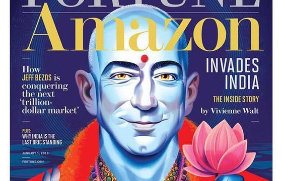 „Fortune” przeprasza za okładkę z Jeffem Bezosem w roli hinduskiego boga