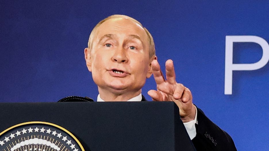 Dyktator Władimir Putin 