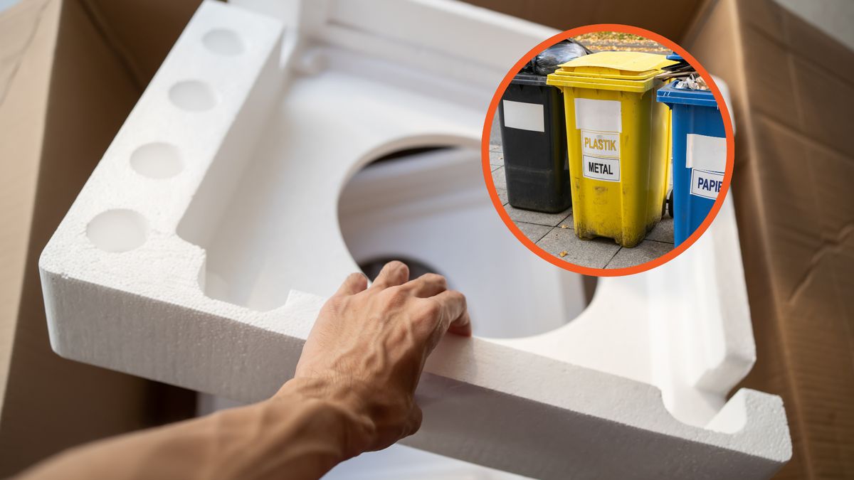 Gdzie wyrzucić styropian?