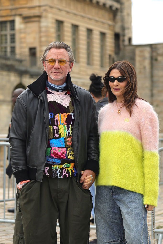 Loewe: Outside Arrivals - Paris Fashion Week - Womenswear Spring-Summer 2025
PARIS, FRANCE - SEPTEMBER 27: Daniel Craig and Rachel Weisz attend the Loewe Paris Womenswear Spring-Summer 2025 show as part of Paris Fashion Week on September 27, 2024 in Paris, France. (Photo by Jacopo Raule/Getty Images)
Jacopo Raule