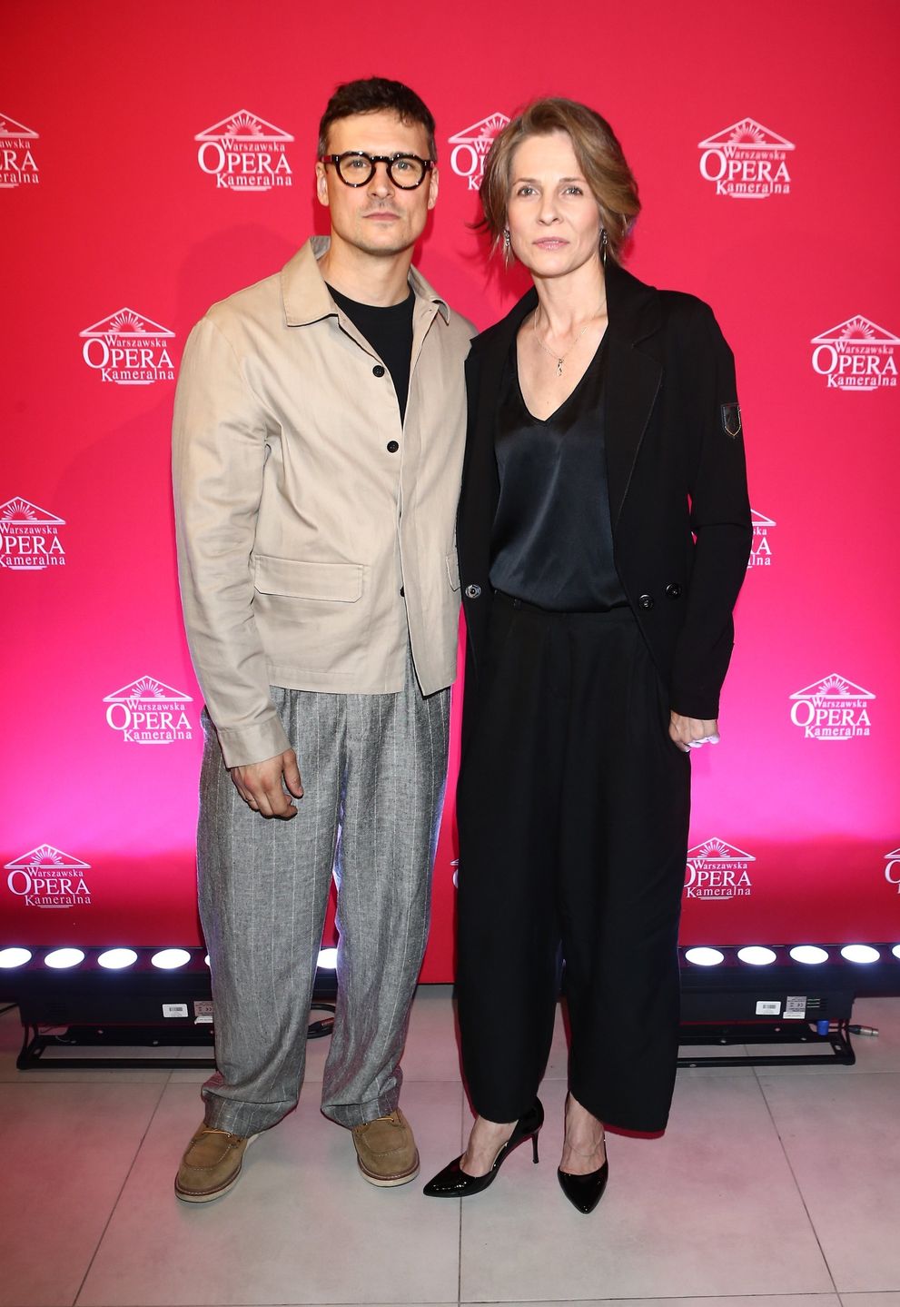 Mateusz Damięcki i Paulina Andrzejewska