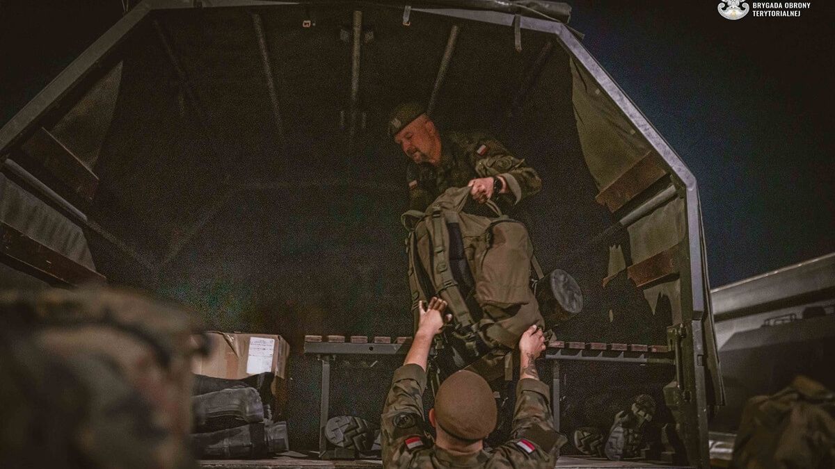 Wyjazd żołnierzy 2 LBOT na pomoc powodzianom