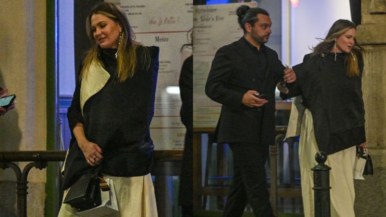 Zofia Ślotała z mężem o 2 w nocy wychodzą z restauracji