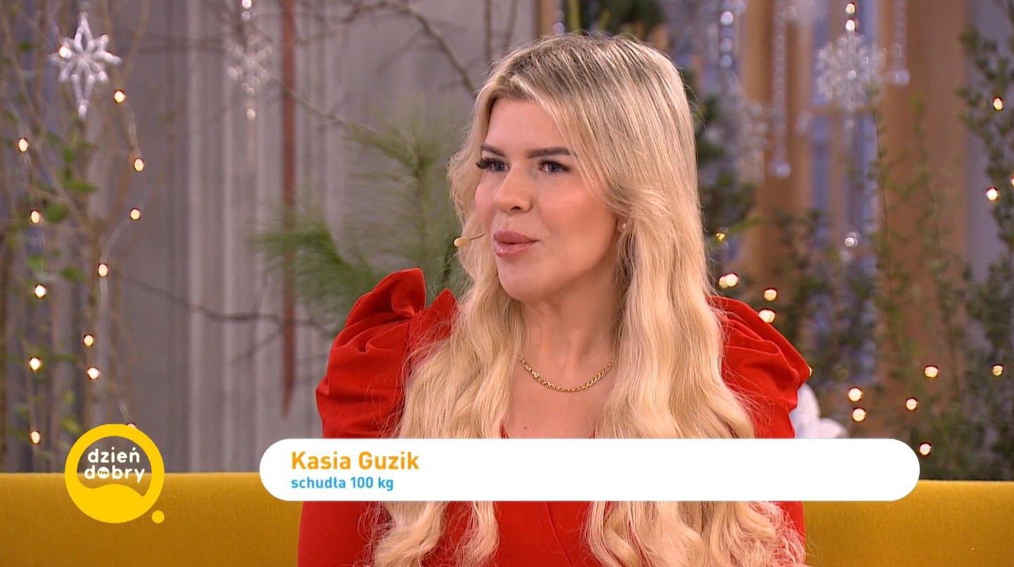 Katarzyna Guzik w programie "Dzień Dobry TVN"