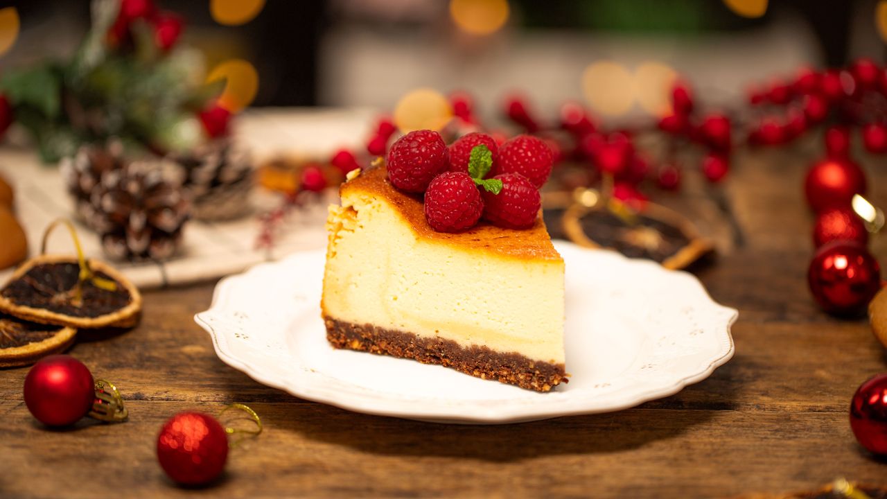 Creme brulee cheesecake